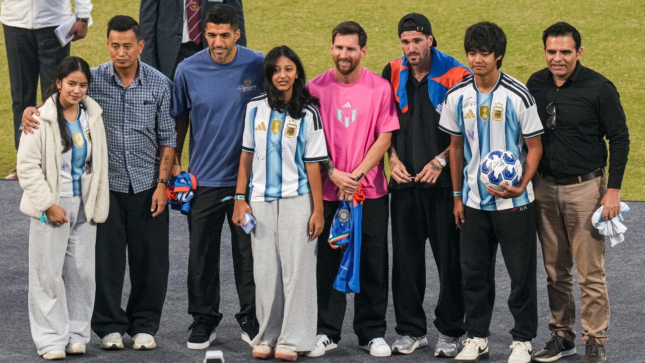 Spanish chants, VIP boos and Ronaldo fan jibes: Reporter's diary from Lionel Messi tour